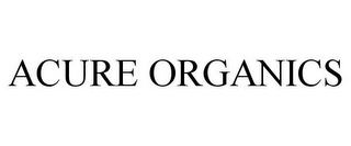 ACURE ORGANICS