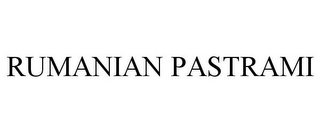 RUMANIAN PASTRAMI