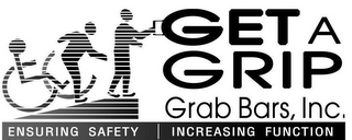 GET A GRIP GRAB BARS, INC. ENSURING SAFETY INCREASING FUNCTION