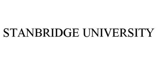 STANBRIDGE UNIVERSITY