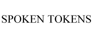 SPOKEN TOKENS