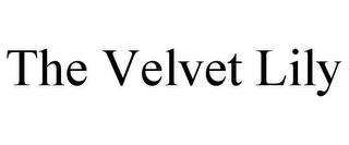 THE VELVET LILY