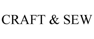 CRAFT & SEW