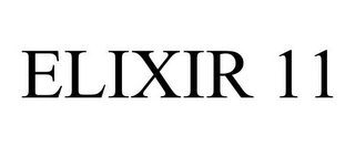 ELIXIR 11