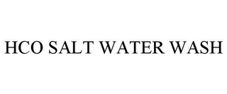 HCO SALT WATER WASH