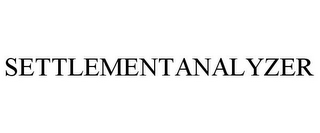 SETTLEMENTANALYZER