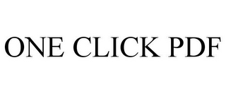 ONE CLICK PDF