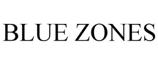 BLUE ZONES