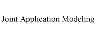 JOINT APPLICATION MODELING