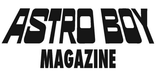 ASTRO BOY MAGAZINE