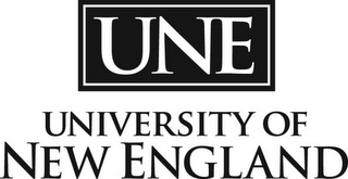 UNE UNIVERSITY OF NEW ENGLAND