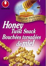 NONG SHIM SWEET & DELICIOUS SUCRÉ ET DÉLICIEUX HONEY TWIST SNACK BOUCHÉES TORSADÉES DE MIEL