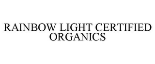 RAINBOW LIGHT CERTIFIED ORGANICS