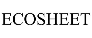 ECOSHEET