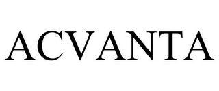 ACVANTA