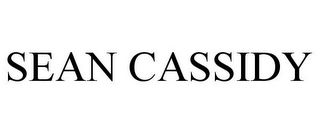 SEAN CASSIDY