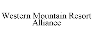 WESTERN MOUNTAIN RESORT ALLIANCE