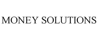 MONEY SOLUTIONS