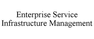 ENTERPRISE SERVICE INFRASTRUCTURE MANAGEMENT