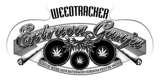 EXTRAVAGANJA WEEDTRACKER VOX OF HERB MOS PATEFACIO SURSUM VESTRI MENS