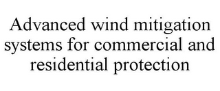 ADVANCED WIND MITIGATION SYSTEMS FOR COMMERCIAL AND RESIDENTIAL PROTECTION