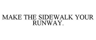 MAKE THE SIDEWALK YOUR RUNWAY.