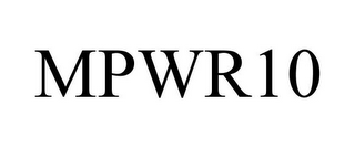 MPWR10