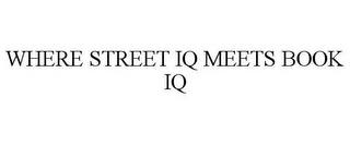 WHERE STREET IQ MEETS BOOK IQ