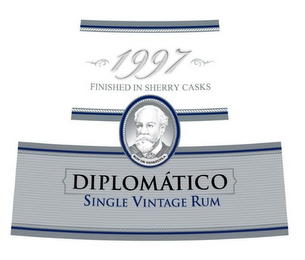 1997 FINISHED IN SHERRY CASKS RON DE VENEZUELA DIPLOMÁTICO SINGLE VINTAGE RUM