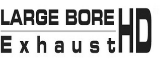 LARGE BORE HD EXHAUST