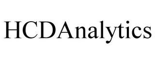 HCDANALYTICS