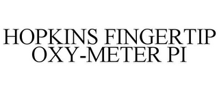 HOPKINS FINGERTIP OXY-METER PI