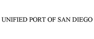 UNIFIED PORT OF SAN DIEGO