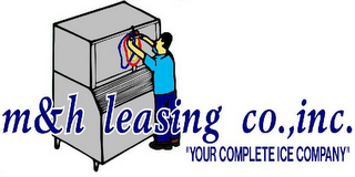 M & H LEASING CO., INC. "YOUR COMPLETE ICE COMPANY"