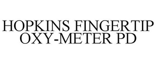 HOPKINS FINGERTIP OXY-METER PD