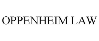 OPPENHEIM LAW