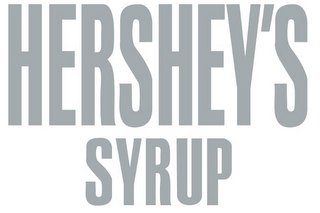 HERSHEY'S SYRUP