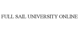 FULL SAIL UNIVERSITY ONLINE