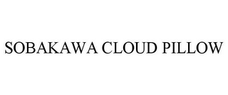 SOBAKAWA CLOUD PILLOW