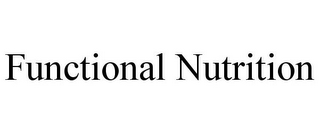 FUNCTIONAL NUTRITION