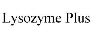 LYSOZYME PLUS