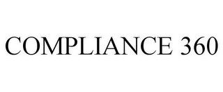 COMPLIANCE 360