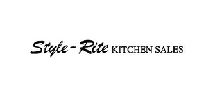 STYLE-RITE KITCHEN SALES