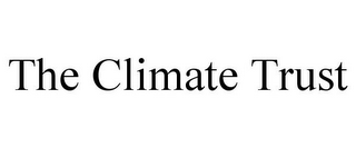 THE CLIMATE TRUST