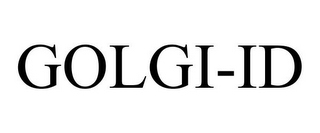 GOLGI-ID