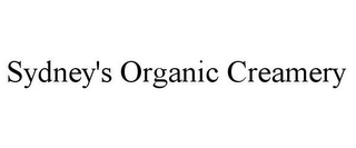 SYDNEY'S ORGANIC CREAMERY