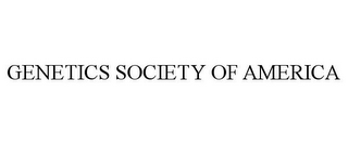 GENETICS SOCIETY OF AMERICA