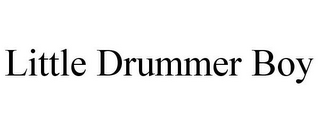 LITTLE DRUMMER BOY