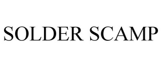 SOLDER SCAMP