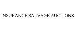 INSURANCE SALVAGE AUCTIONS